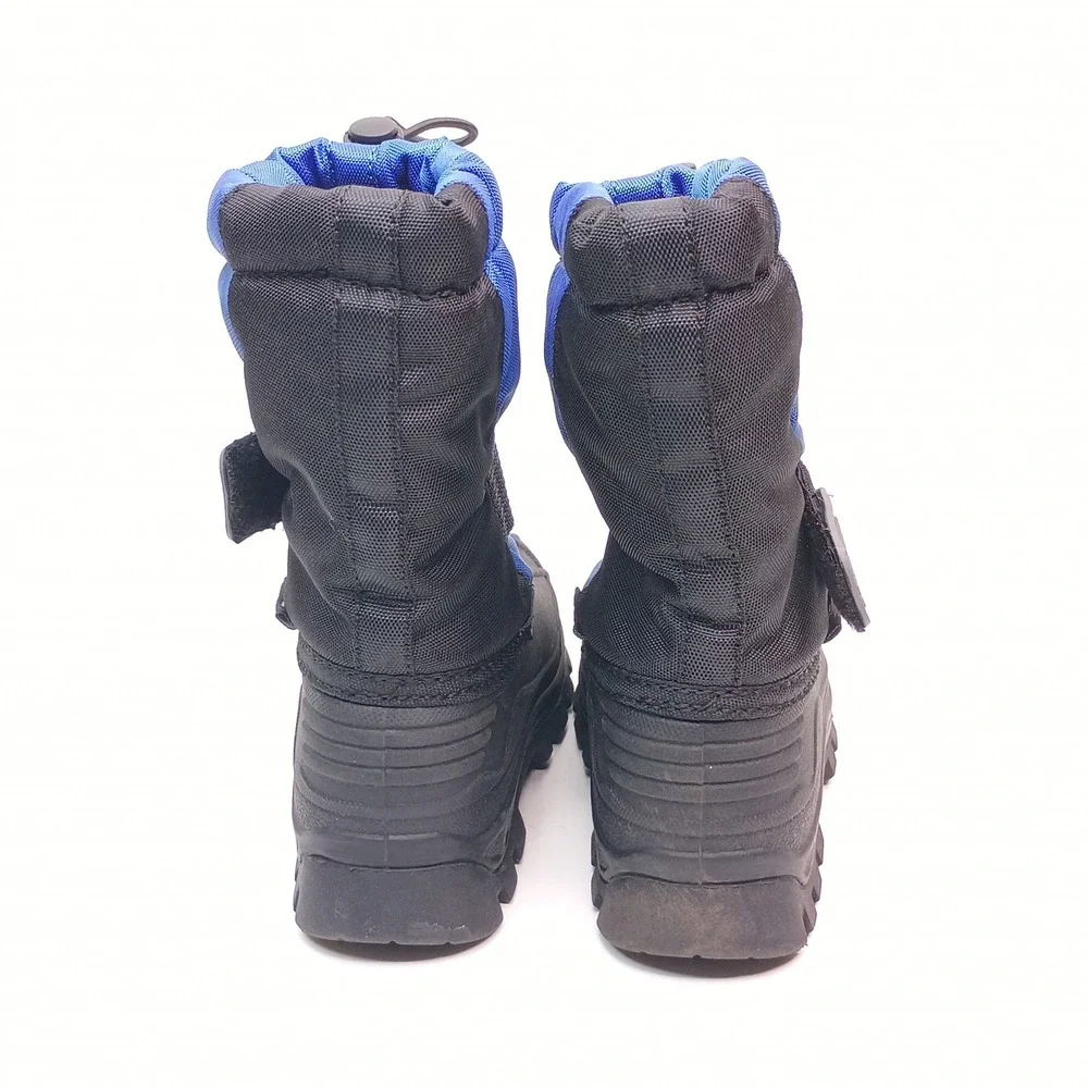 Arctix Powder Snow Boots Kids‎ Size 8 Blue Black Waterproof Insulated 20302